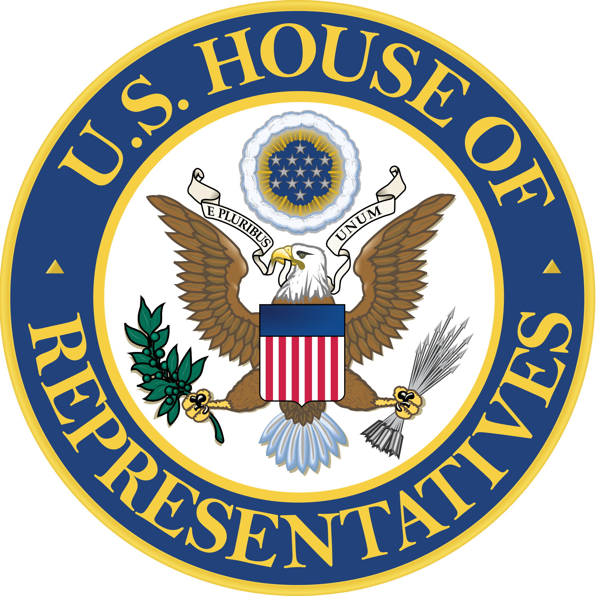 United States House Of Representatives Logo Clipart (768x768), Png Download