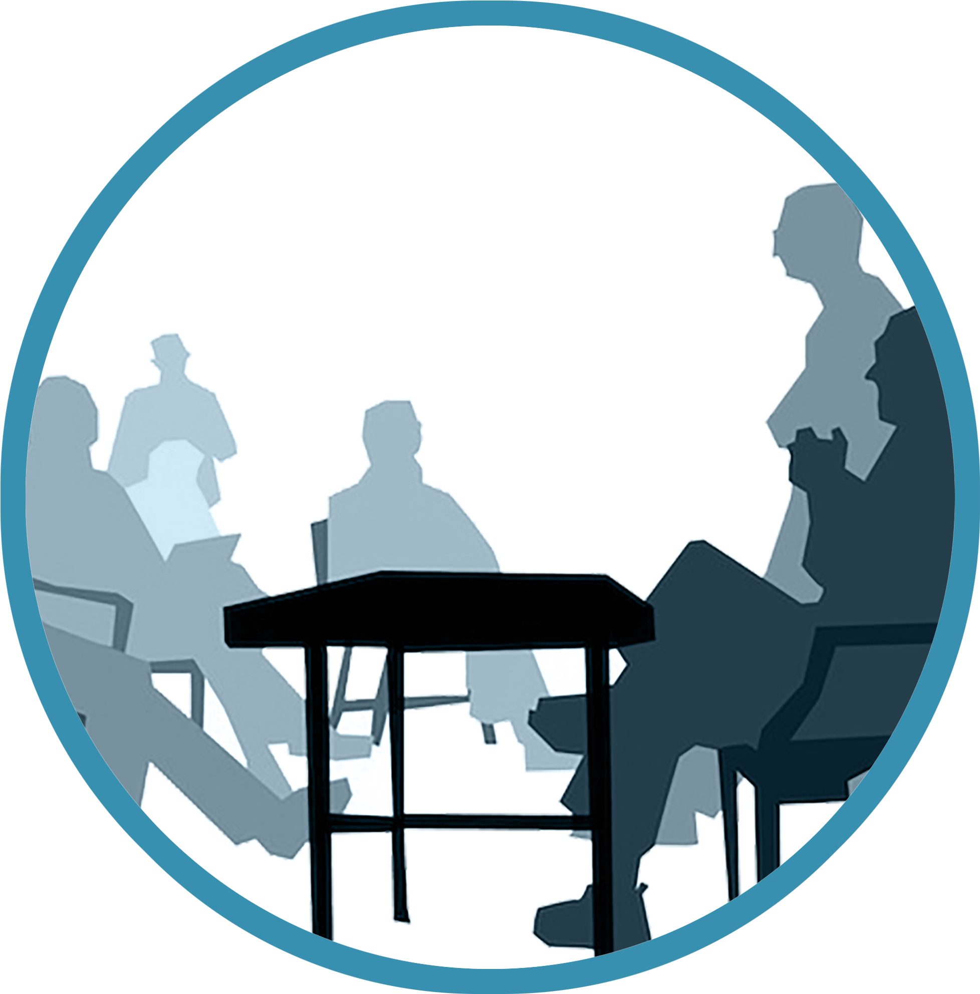 Image Description - Meeting Clipart (3071x2046), Png Download