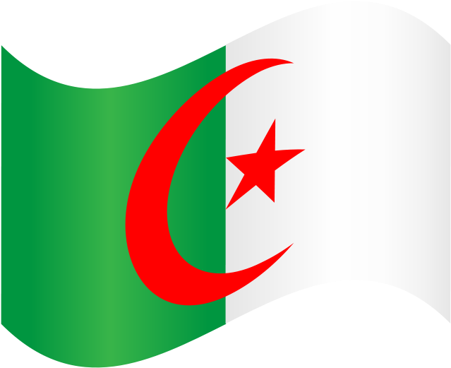 Flags Clipart March - Algerian Flags - Png Download (640x480), Png Download