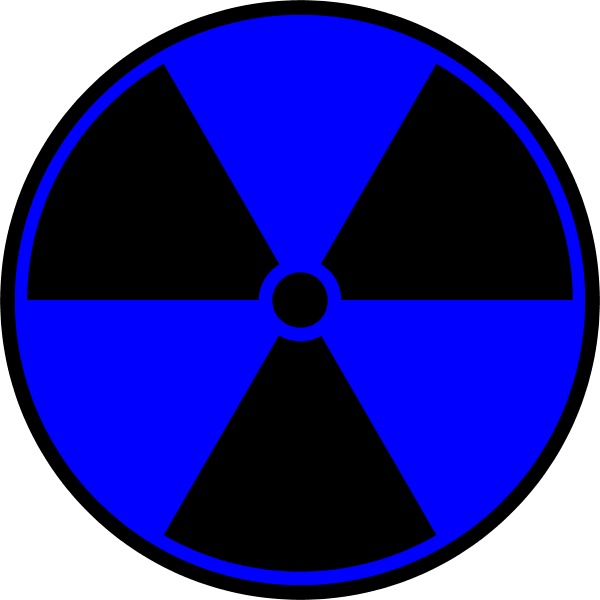 Radioactive Symbol Vector Clip Art - Circle - Png Download (600x600), Png Download