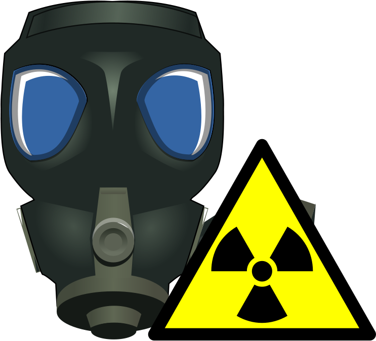 Radioactive Clipart Personal Protective Equipment - Toxic2 Toxic2 Oval Ornament - Png Download (724x1024), Png Download