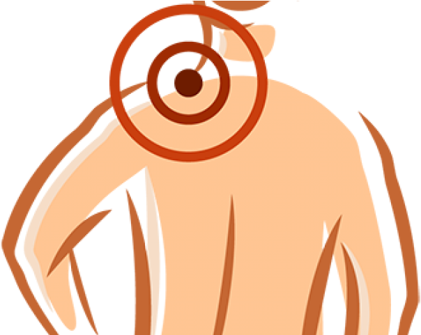 Shoulder Clipart Transparent - Neck Pain - Png Download (640x480), Png Download