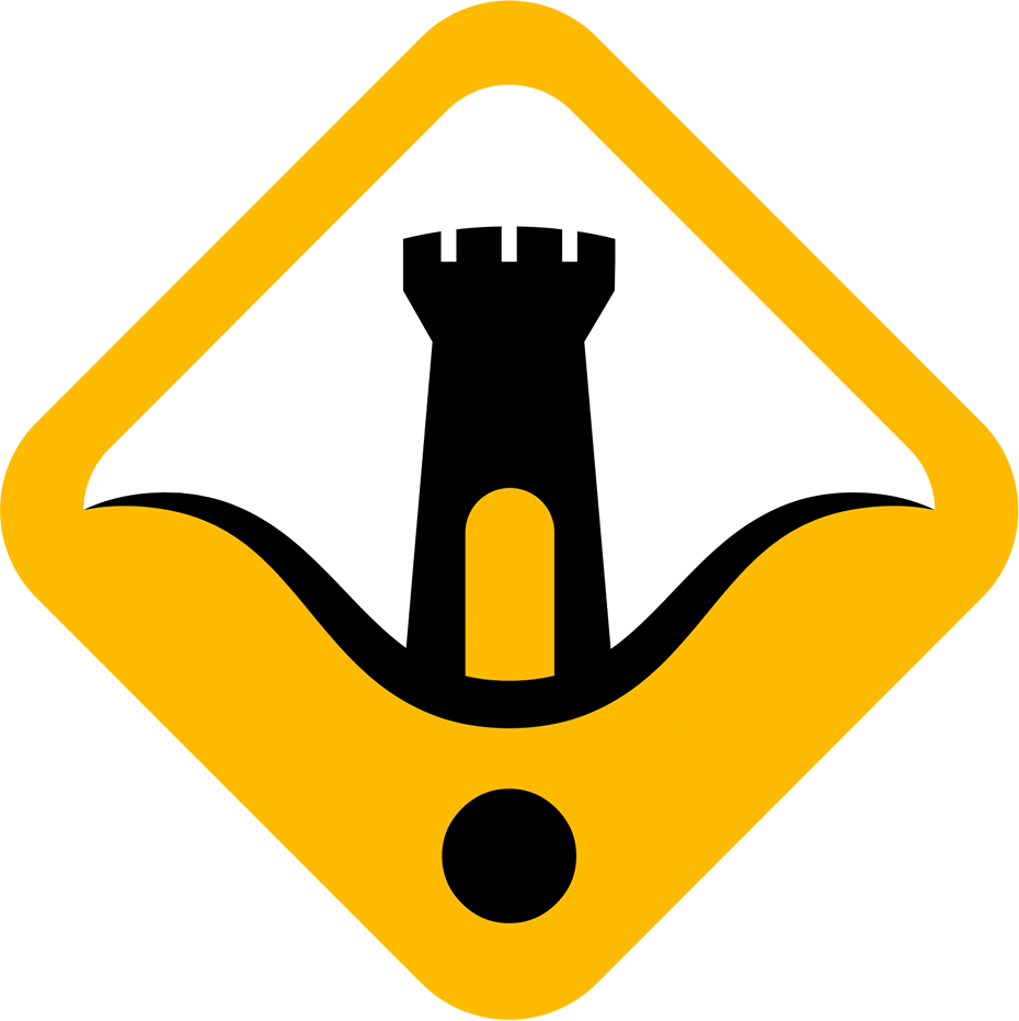 Cork Safety Alerts - Turn And Curve Sign Clipart (930x931), Png Download
