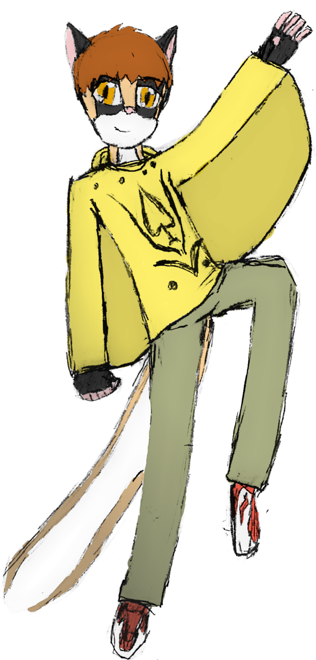 Tasma Invone The Gliding Cape By Powerfusion68-d744leg - Cartoon Clipart (618x1292), Png Download