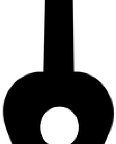 Ukulele Clipart Black And White - Headphones - Png Download (640x480), Png Download