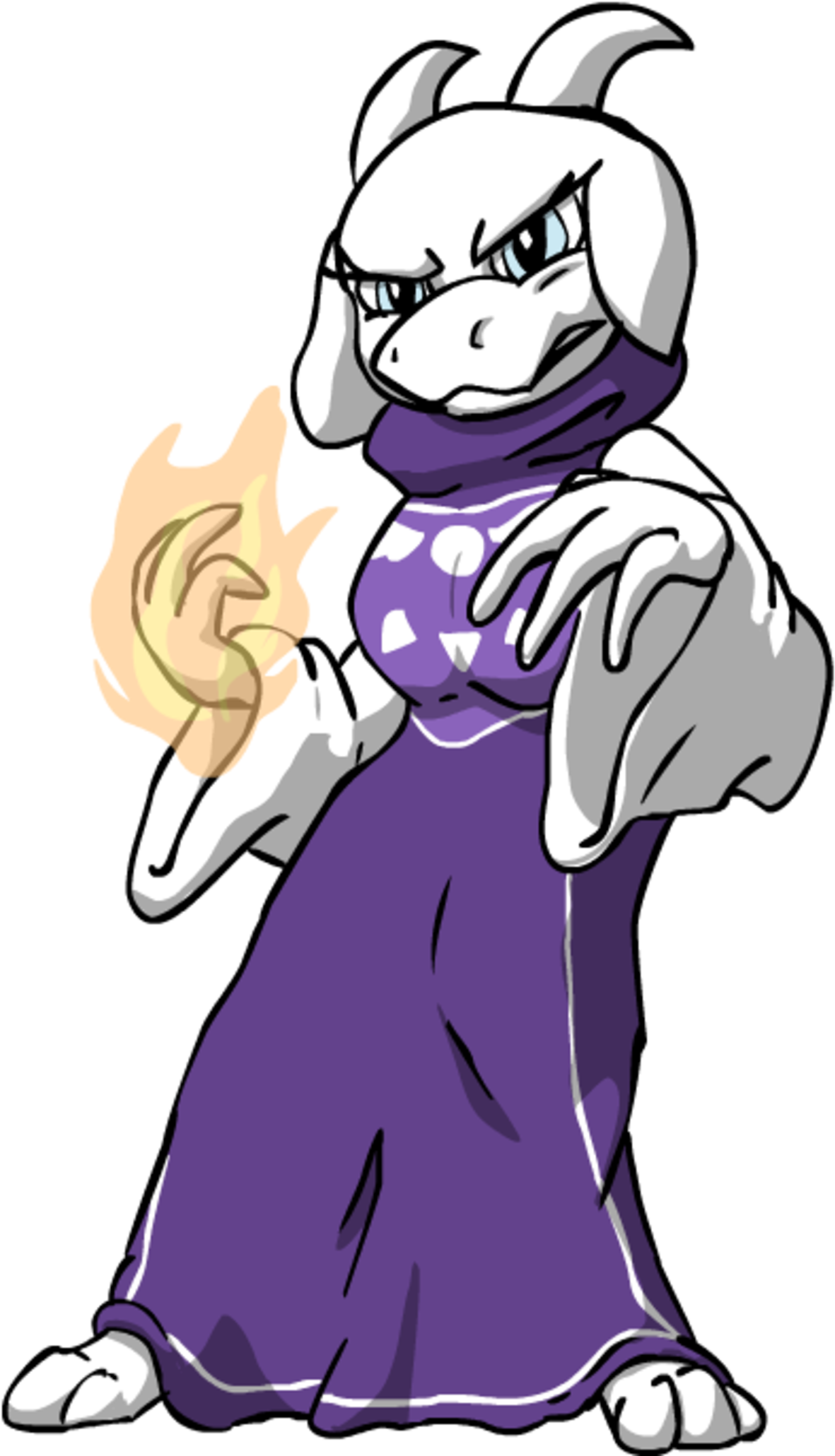 Toriel Clipart (1200x2100), Png Download