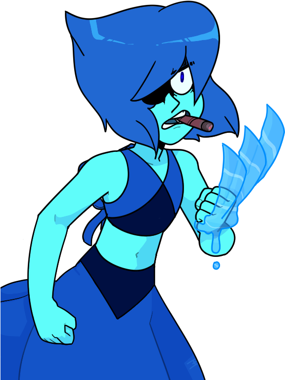 Lapis With Some Wolverine Claws - Lapis Lazuli Wolverine Clipart (600x800), Png Download
