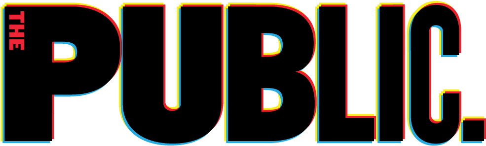 The Public Logo - Paula Scher The Public Clipart (1000x308), Png Download