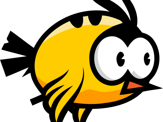 Flying Bird Clipart Bird Png - Flappy Bird Birds Png Transparent Png (640x480), Png Download
