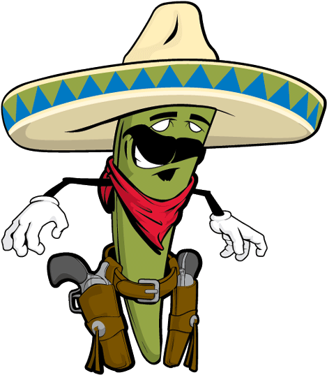 Pepper Bandit New Clipart For Signsez - Character - Png Download (533x600), Png Download