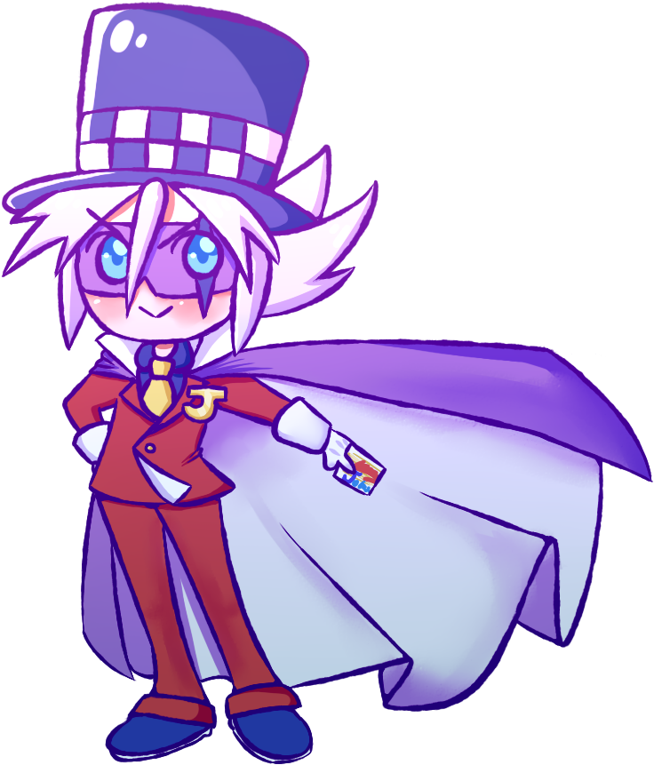 Joker Clipart Hat - Anime - Png Download (800x900), Png Download