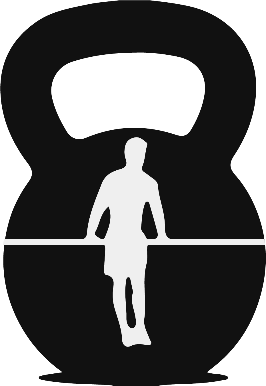 Kettlebell Clipart Weight - Crossfit Silhouette Transparent - Png Download (1346x1550), Png Download