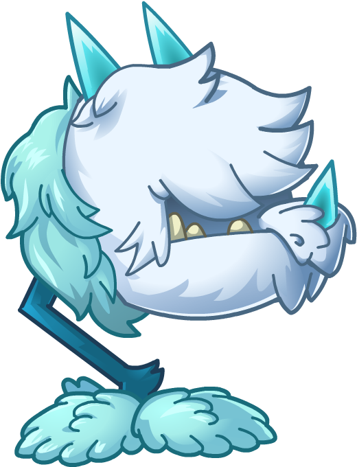 11 Jan - Plants Vs Zombies Cold Snapdragon Clipart (800x800), Png Download
