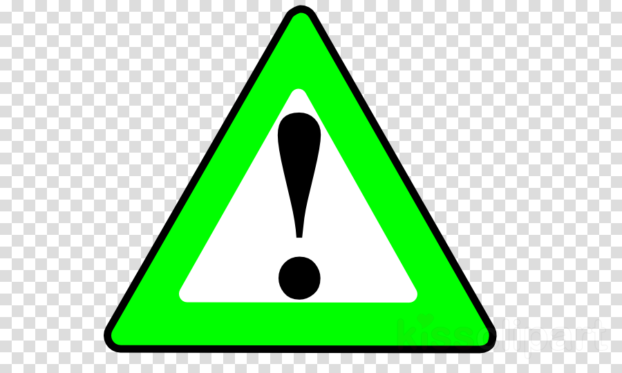 Warning Sign Green Clipart Warning Sign Computer Icons - Harry Potter's Scar - Png Download (900x540), Png Download