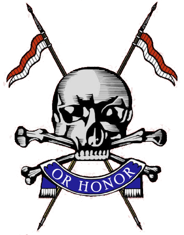 Or Honor - Queens Royal Lancers Motto Clipart (589x753), Png Download