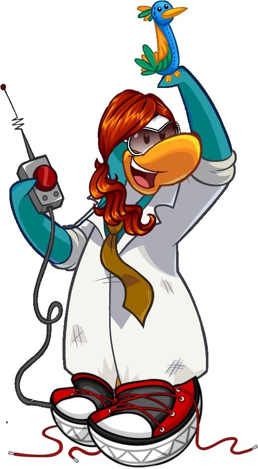 Labcoat Dog - Illustration Clipart (561x1010), Png Download