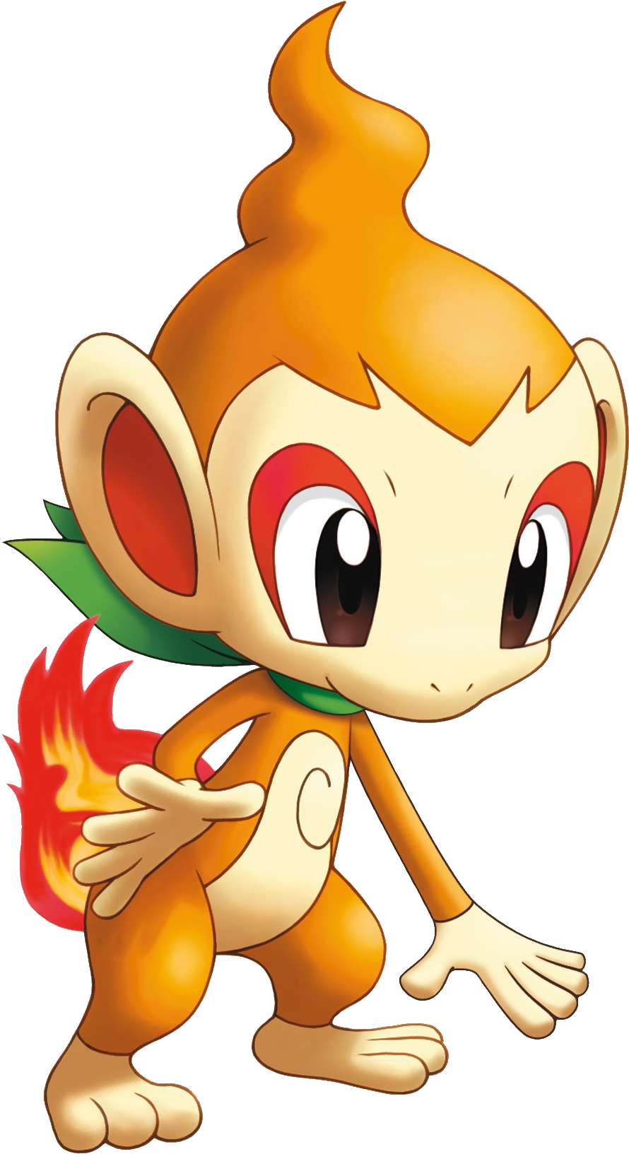 Chimchar Eos - Pokemon Mystery Dungeon Chimchar Clipart (890x1633), Png Download