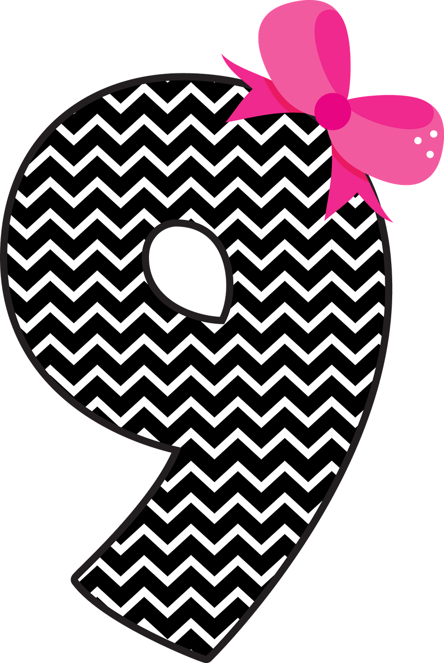 Pin De Ana Maria Celdran En Numeros Y Abc - Birthday Number 9 Clipart - Png Download (900x1345), Png Download