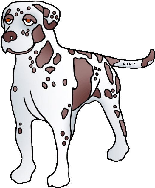 Louisiana State Dog - Catahoula Dog Clip Art - Png Download (560x648), Png Download