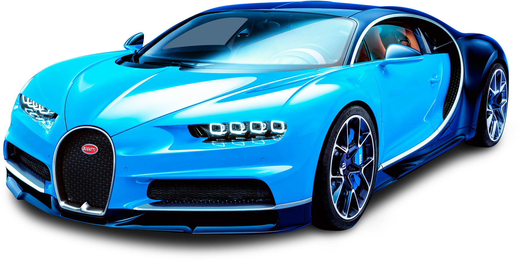 Bed Clipart Double Bed - Bugatti Chiron Transparent Background - Png Download (1850x1009), Png Download