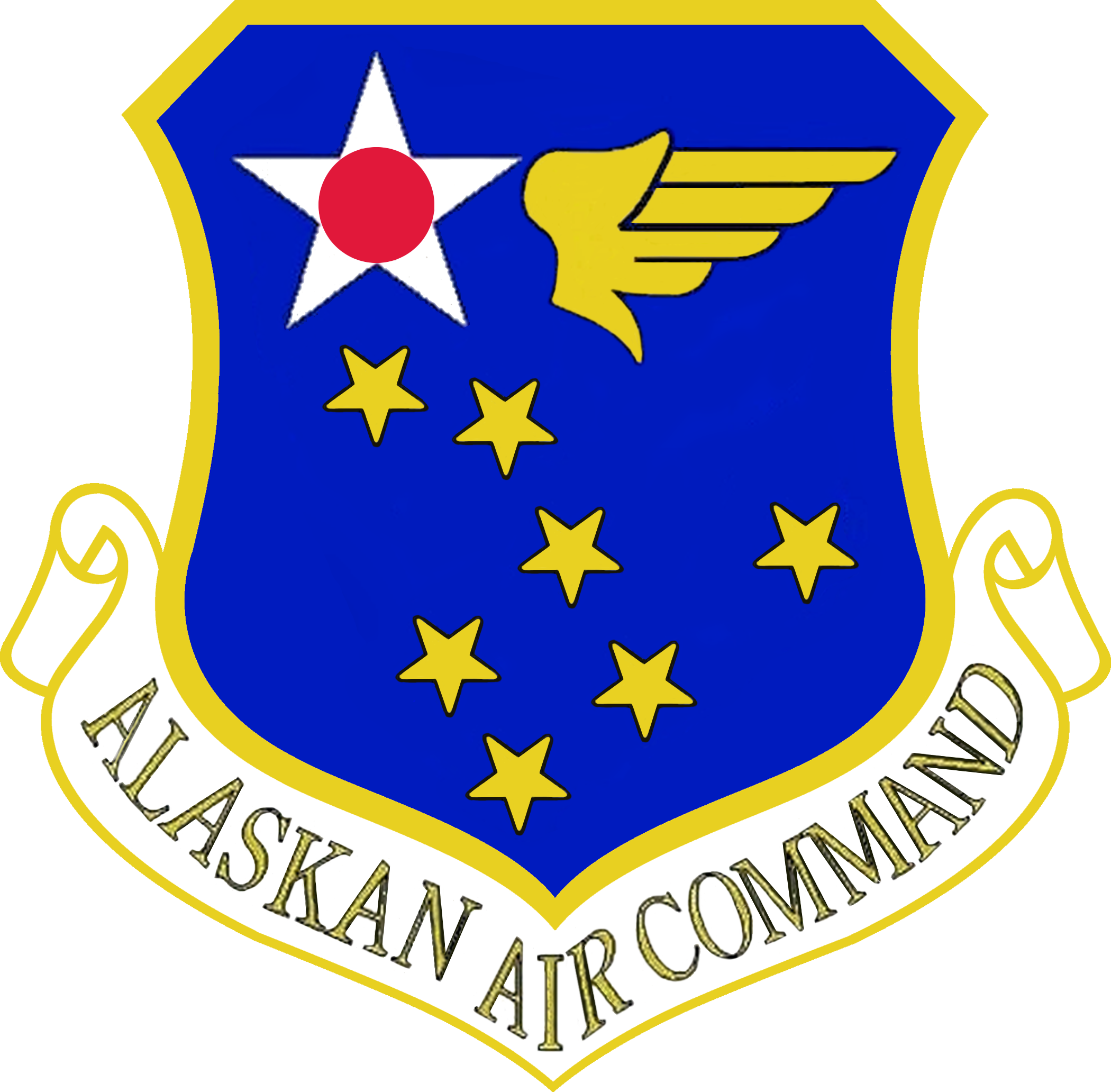 Alaskan Air Command - Air Forces Africa Logo Clipart (2100x2064), Png Download
