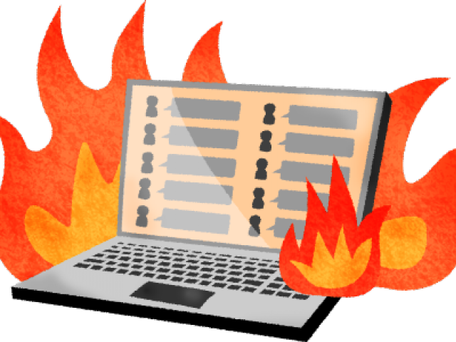 Anger Clipart Complainer - Flaming - Png Download (640x480), Png Download