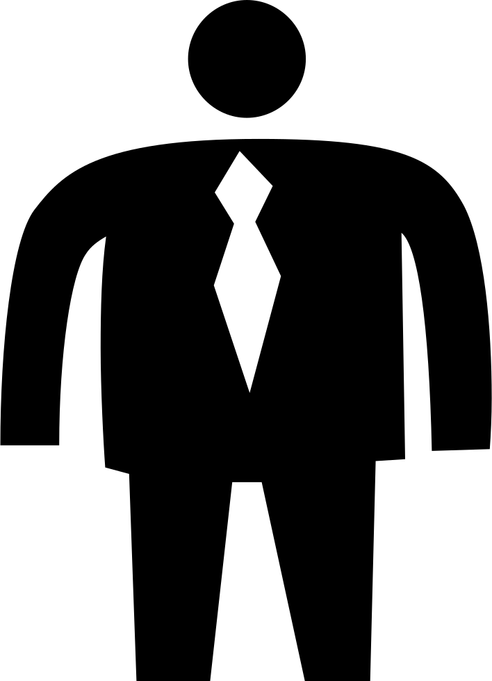 Gentleman Vector Suite Png Black And White - Scalable Vector Graphics Clipart (708x980), Png Download