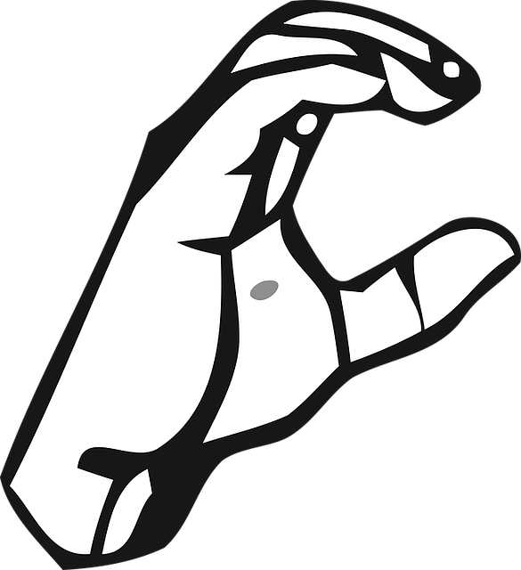 Una Mirada A La Comunidad Sorda En Puerto Rico - Sign Language Letter C Clipart (585x640), Png Download