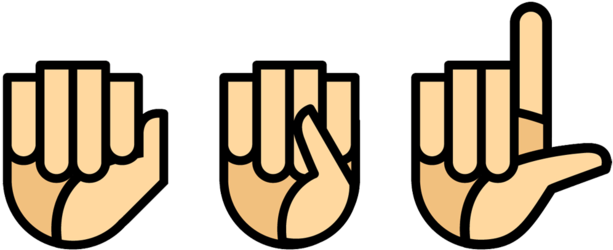 American Sign Language Beginners Class On The Mac App - Kai In Sign Language Clipart (630x630), Png Download