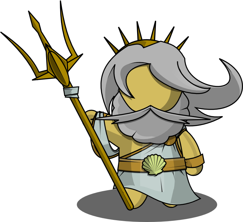 Poseidon Clip Art Clipart Best Poseidon Clipart 817 - Dioses De Grecia Png Transparent Png (817x747), Png Download