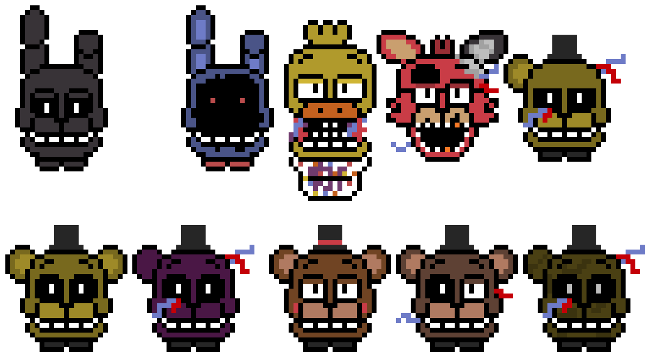 Fnaf Timeline - Art Clipart (1400x740), Png Download