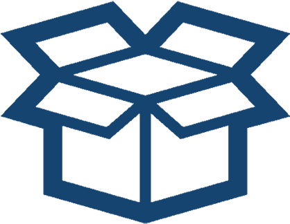 Cardboard Boxes - Icono Empaquetado Clipart (600x600), Png Download