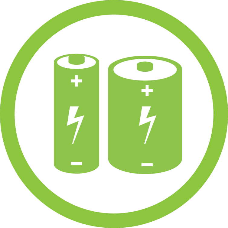 Household Batteries Recycle Batteries Png Clipart Full Size Clipart