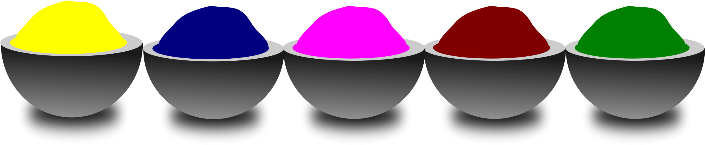 Holi Images Png Clipart (2400x505), Png Download