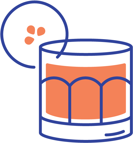 Shrub Cocktail Drink Recipes Clipart (800x800), Png Download