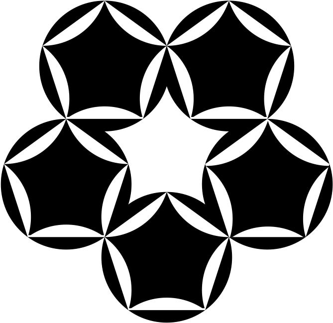 Free Pentaflower Free Pentagram Free Pentagramme - Pentagon Clipart (800x800), Png Download