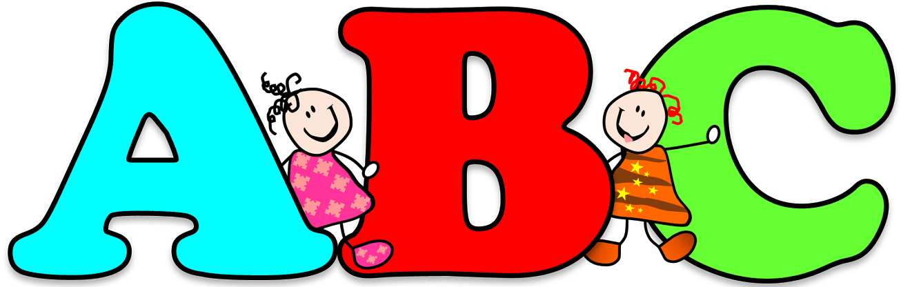 Preschool Lunch Time Clip Art - Transparent Abc Clip Art - Png Download (1306x416), Png Download