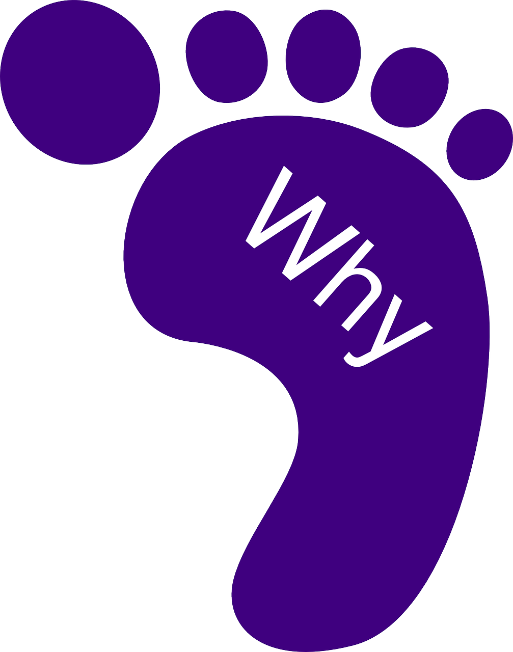 Banner Freeuse Download Baby Foot Print Clipart - Foot Print - Png Download (567x720), Png Download