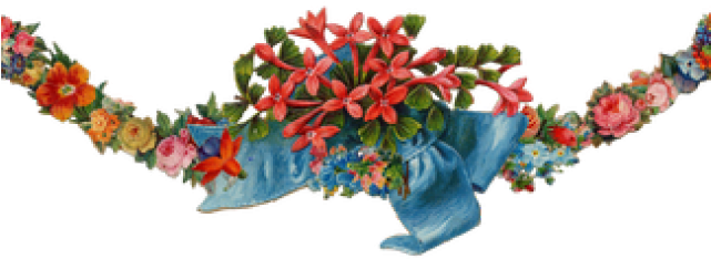 Vintage Flower Clipart Transparent Background - Scrapbookers Full-color Treasure - Png Download (640x480), Png Download