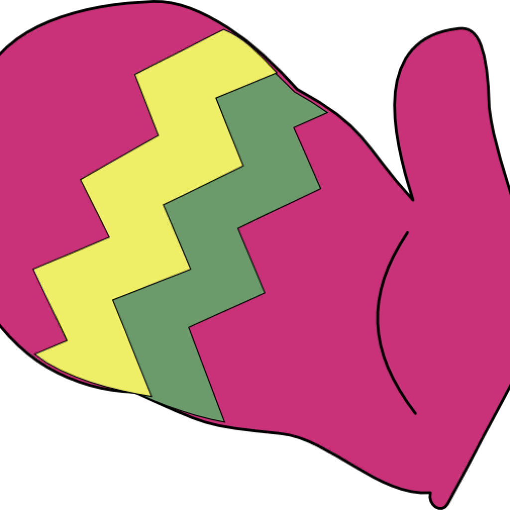 Mittens Clipart Mitten Clip Art At Clker Vector Online - Clip Art - Png Download (1024x1024), Png Download