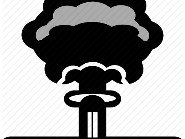 Explosions Clipart Atomic Bomb - Bomba De Hiroshima Png Transparent Png (640x480), Png Download