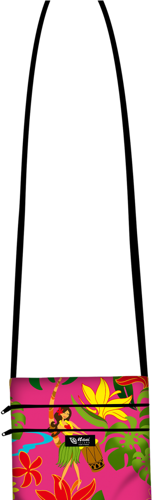 Hawaiian Hula Girl Passport M - Shoulder Bag Clipart (1000x1000), Png Download