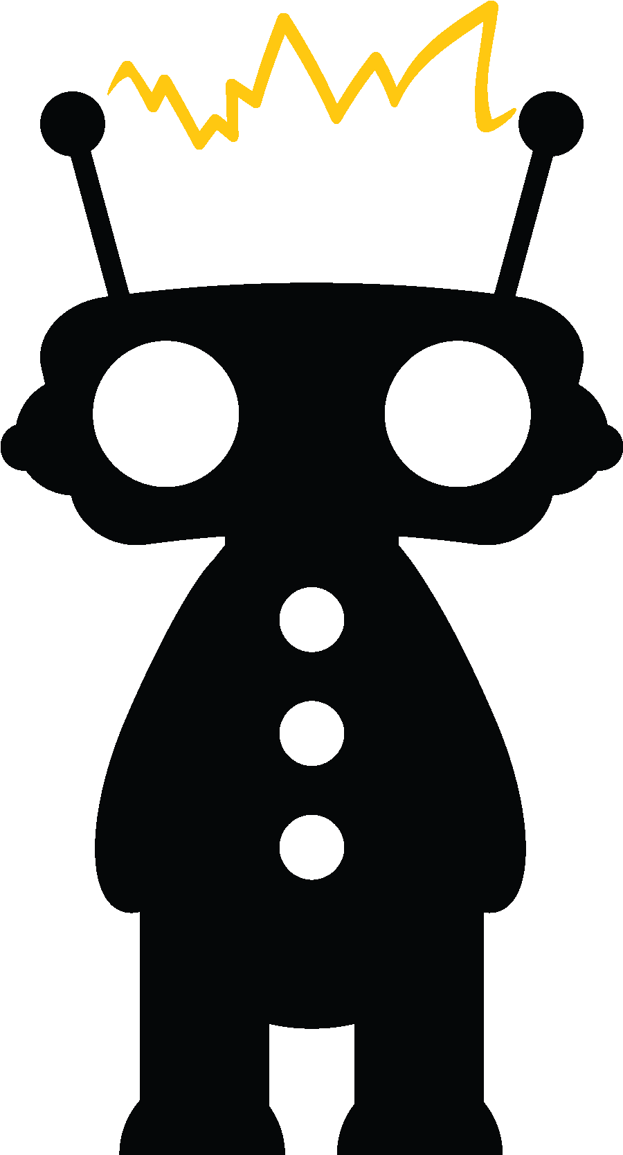 Robot With Electricity Connecting Antennas - Cinematography Clipart (1875x1875), Png Download