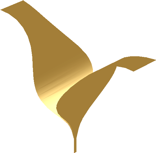 Elliptically Profiled Tem Horn Clipart (760x760), Png Download