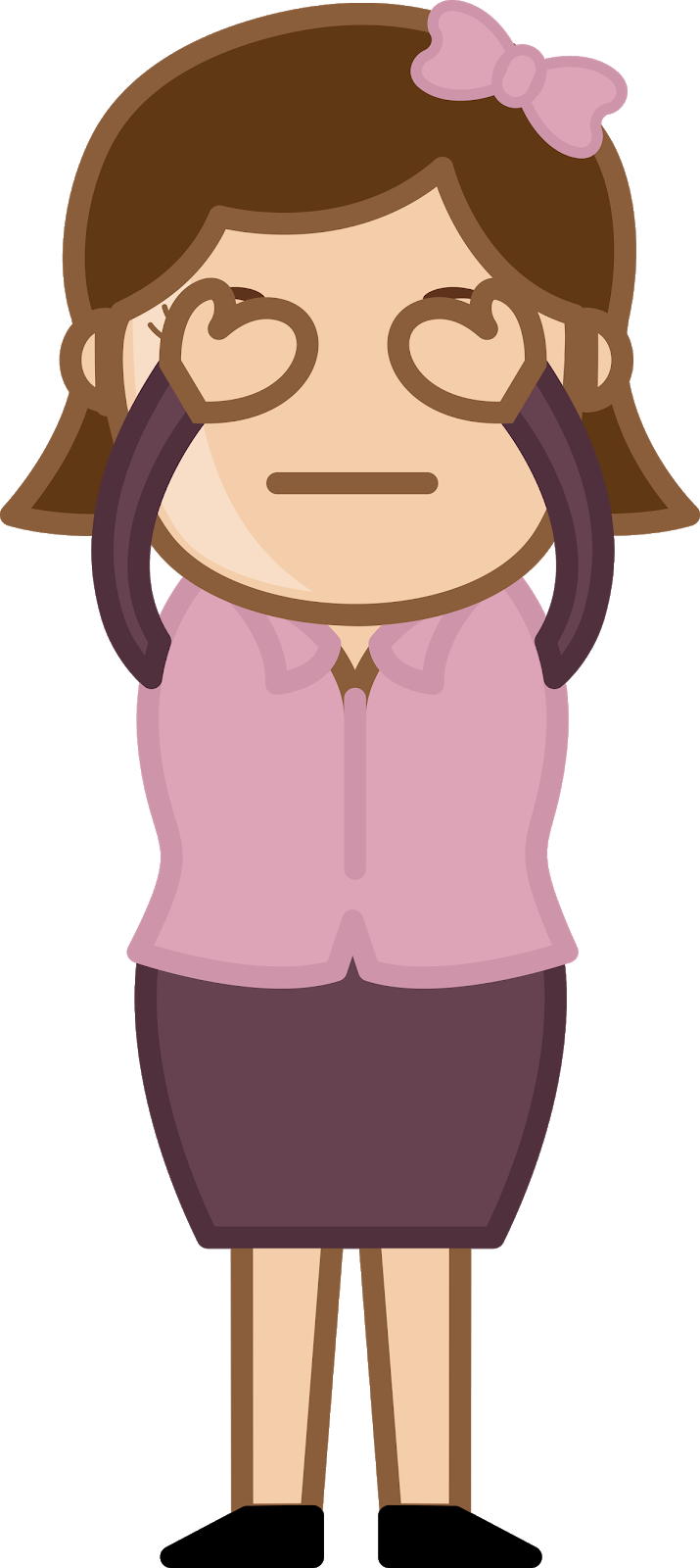 How Could I Have Done That - Eyes Closed Clip Art - Png Download (715x1600), Png Download