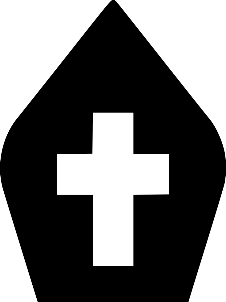 Papal Gown Comments - Pope Icon Clipart (734x980), Png Download