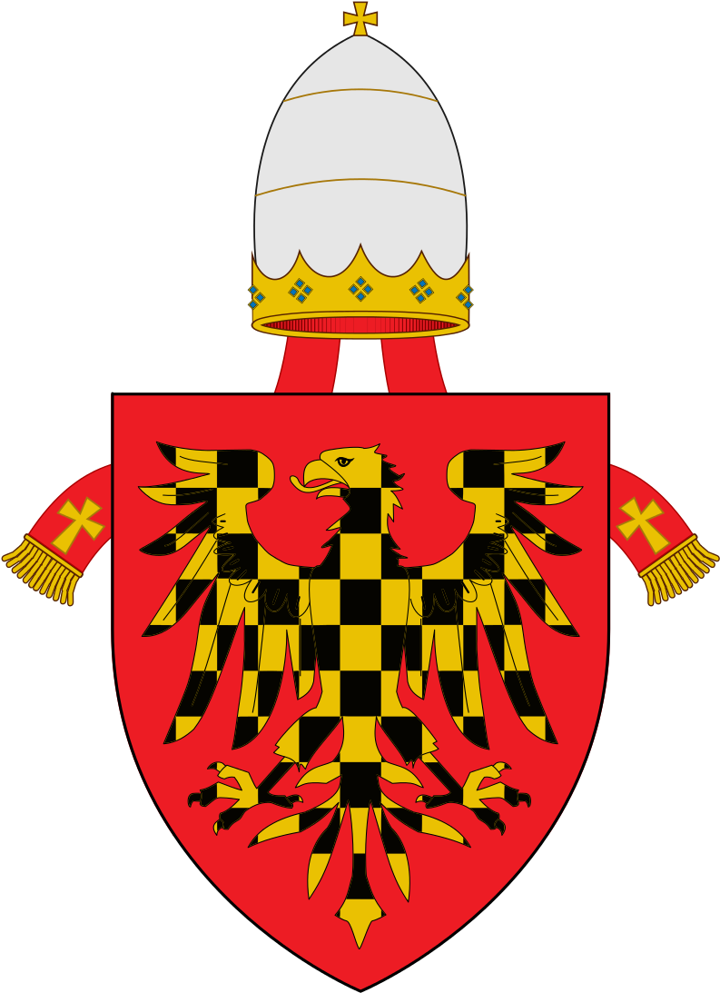 Coat Of Arms Of Popes Innocentius Iii, Gregorius Ix - Pope Pius Xii Coat Of Arms Clipart (800x1100), Png Download