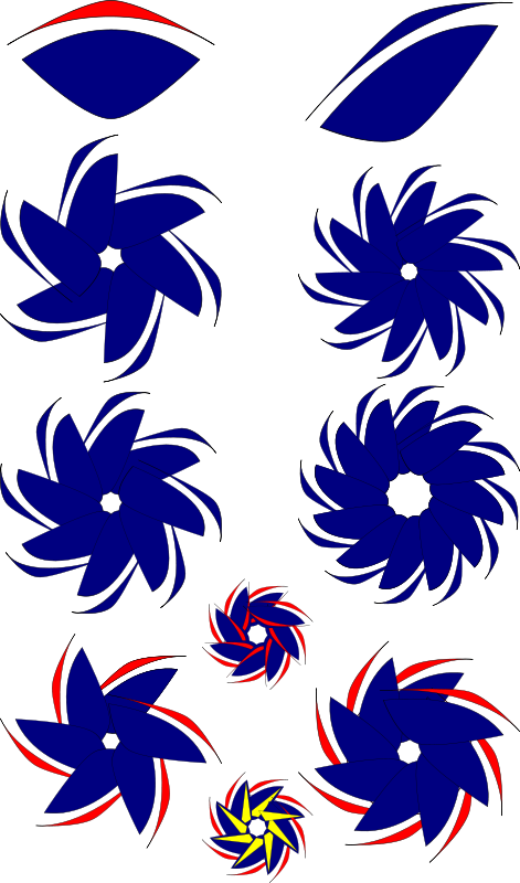 Free Pinwheel Sampler - Clip Art - Png Download (471x800), Png Download