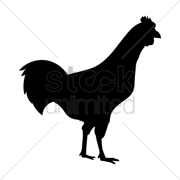 Silhouettes Of Breakdance Clipart Rooster Silhouette - Rooster - Png Download (600x600), Png Download
