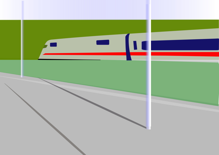 Ice Zug Spilzeug Clipart Train Rail Transport Germany - Train - Png Download (899x636), Png Download